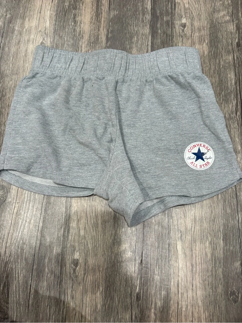 Converse Light Gray Shorts with All Star Logo